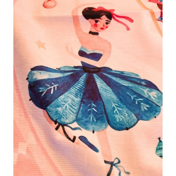 Nutcracker Christmas Pillow Cover Soft Decorative Case Accent Pink Holiday Decor - Picture 6 of 10